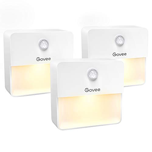 LED Motion Sensor Night Light (3 Count)