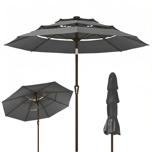9ft 3 Tier Patio Umbrella