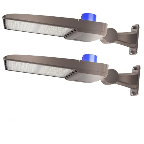 LED Parking Lot Light 400W 56000LM 5000K (2 Count)