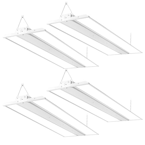 4FT 250W LED Linear High Bay Shop Light (4 Count)