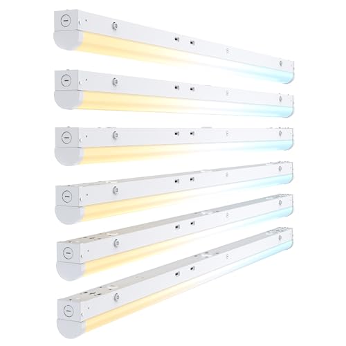 4FT LED Linear Light Fixtures (6 Count)