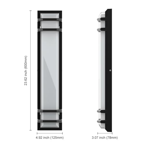 10% 100% Dimmable Outdoor Wall Lights