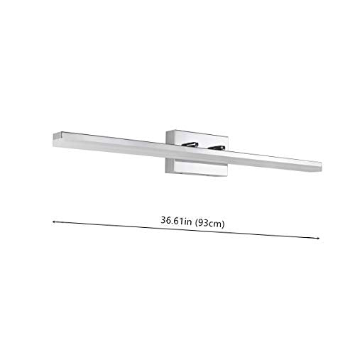 36in Modern LED Vanity Lights for Bathroom Chromed