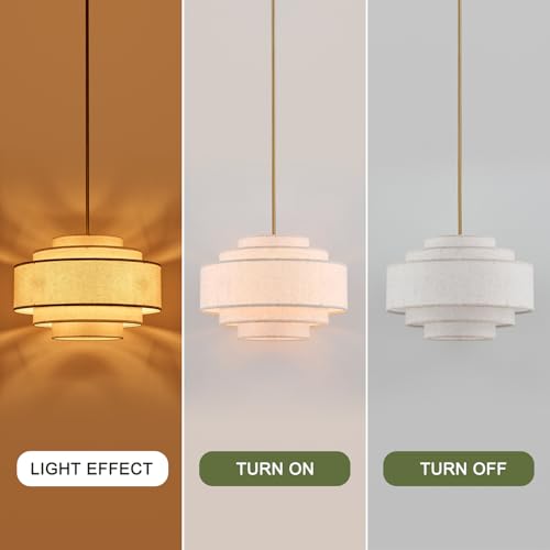 19.7" Modern Drum Chandelier