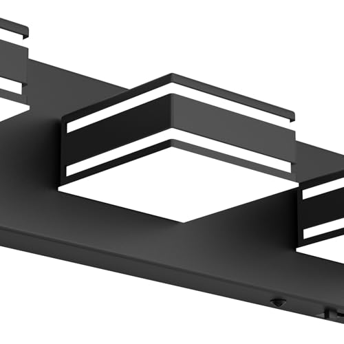 55inch Black Vanity Light 5 Color Temperatures