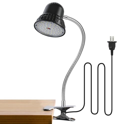 Clamp Light 3000 Lumen Work Light with Strong Metal Clamp Base for Office