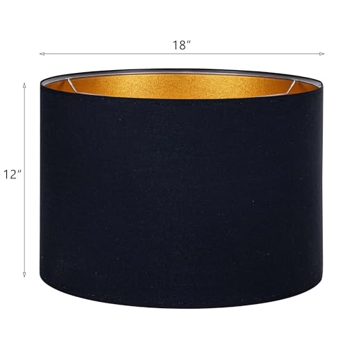 BlackGold Set of 2 Lampshade Requires Self (2 Count)