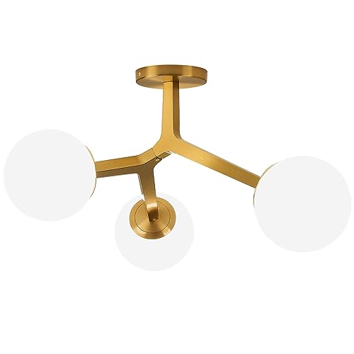 Semi Flush Mount Ceiling Light Fixture 3