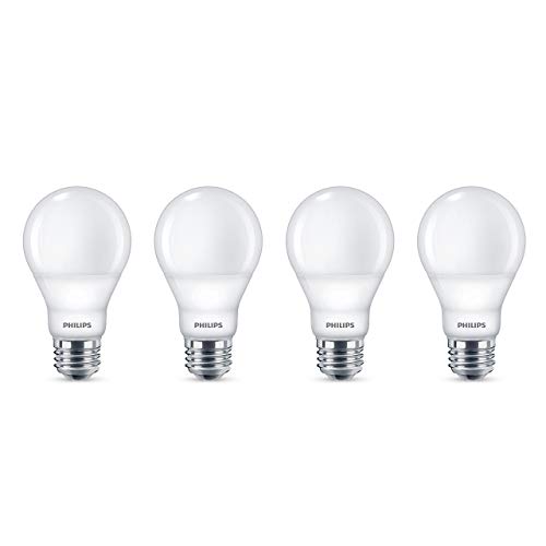 LED 4 Pack A19 Soft White Dimmable Warm Glow LED (4 Count)
