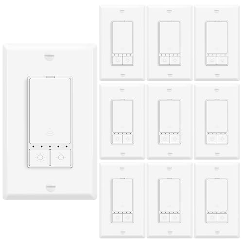 10 Pack Smart LED Dimmer Switch (10 Count)