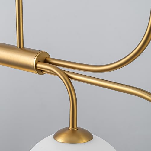 41 Inch Mid Century Modern Linear Chandelier