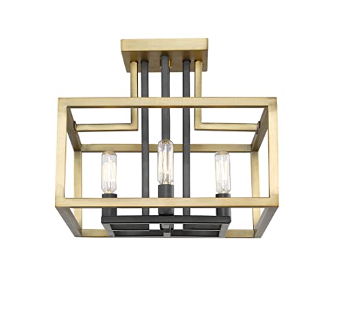 4 Light Semi Flush Mount 456SF