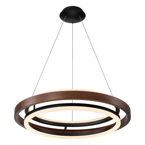 Modern Wooden LED Chandelier