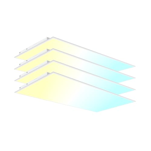 2x4 LED Flat Panel Light LED Drop Ceiling Light Fixture (4 Count)