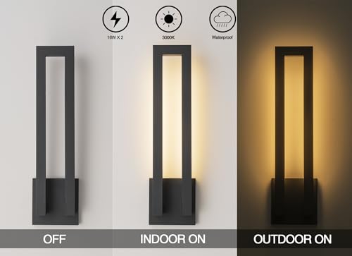26 inch Outdoor Wall Sconce