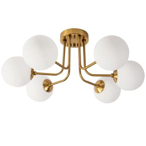 Modern Semi Flush Mount Ceiling Light 6