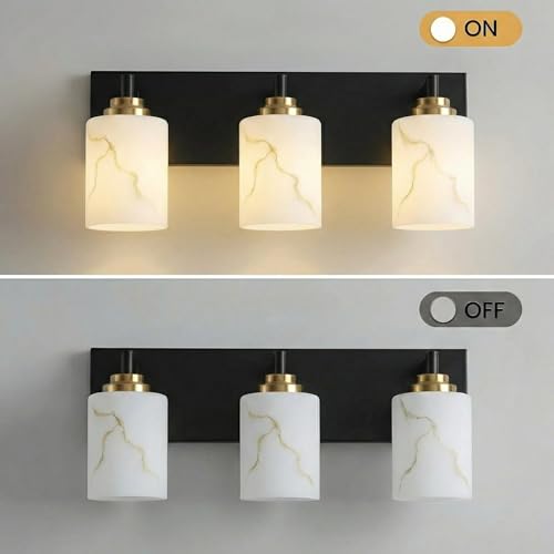 3 Light Bathroom Light Fixture