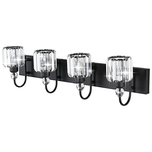 Modern Black Vanity Light