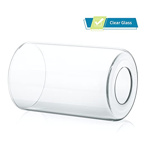 Clear Lip less Glass Lamp Shade