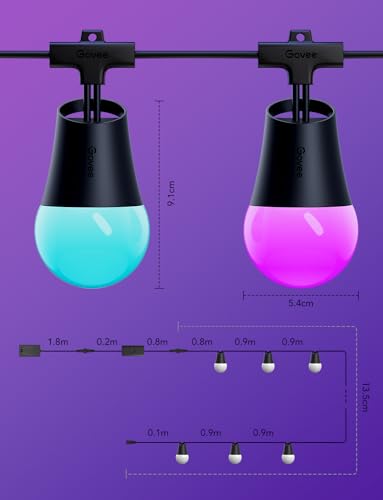 Smart Outdoor String Lights 2 (48 Foot)