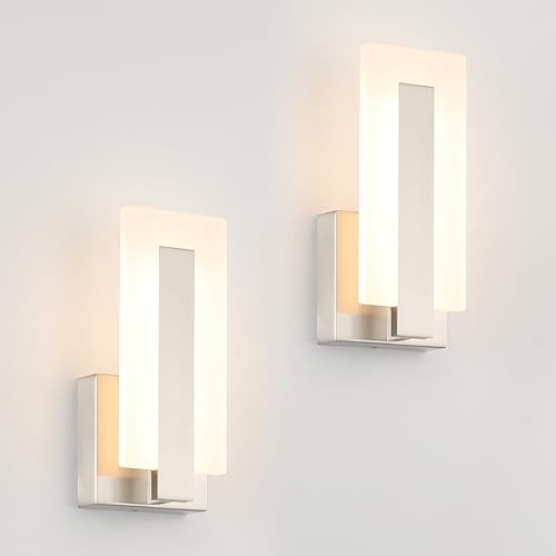 Modern LED Wall Sconce Set of 2 (2 Count)