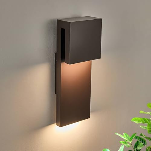 Modern Outdoor Indoor Integrated LED Wall Sconce