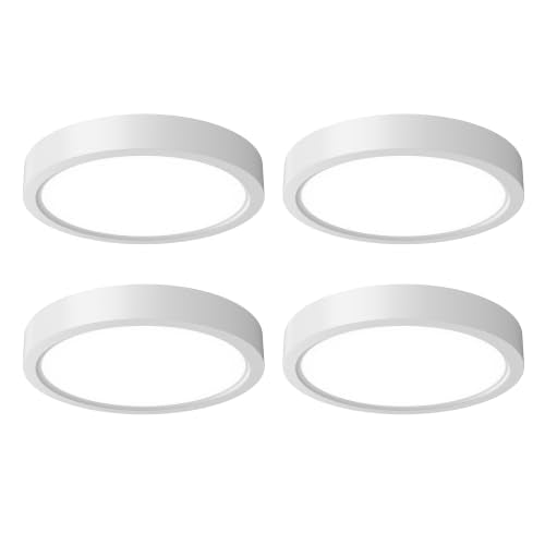 4 Pack 6.7 Inch Flush Mount Ceiling Light (4 Count)