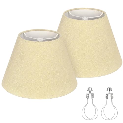 Glittery Lamp Shades Set of 2 (2 Count)