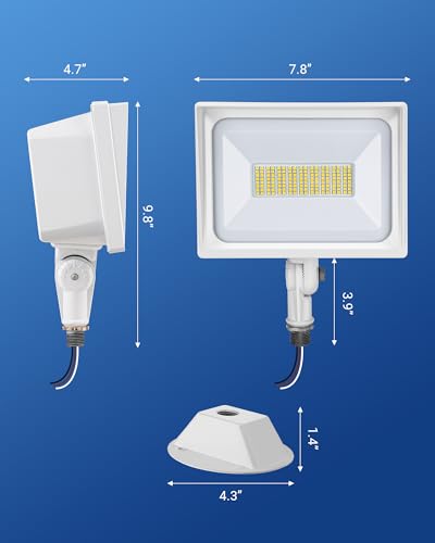 2 Pack 65W LED Outdoor Flood Light (2 Count)