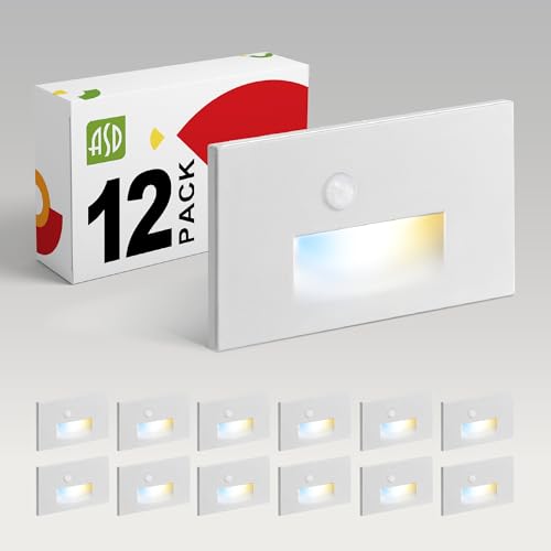 LED Recessed Step Light Fixture (12 Count)