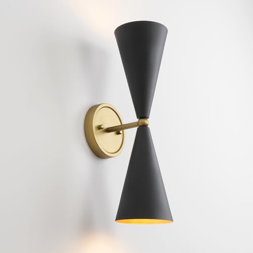 Modern Black Gold Wall Sconce