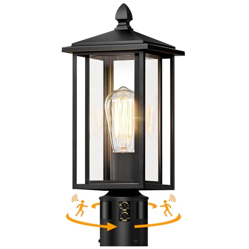 Motion Sensor Outdoor Post Lights