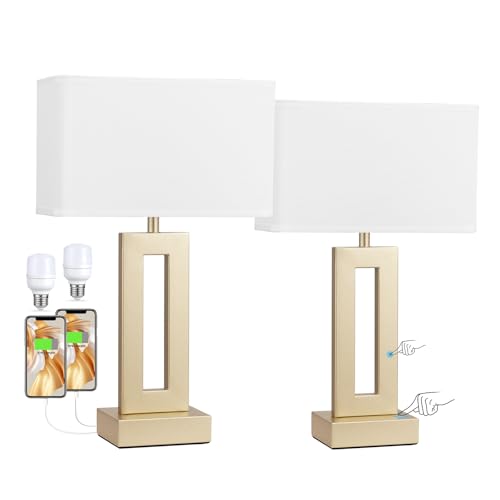 Gold Table Lamps Set of 2 (2 Count)