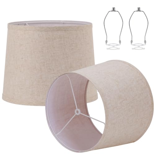 Empire Linen Lamp Shades Set of 2 (Linen)