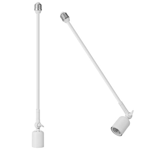 2 Pack E26 Light Socket Extender (2 Count)