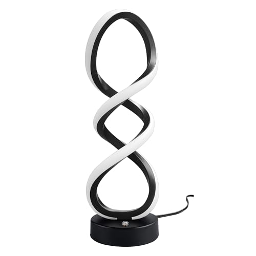 Modern Spiral LED RGB Table Lamp