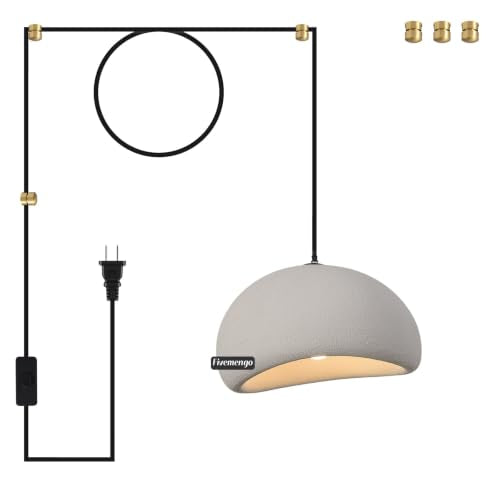 11.8in Plug in Chandelier