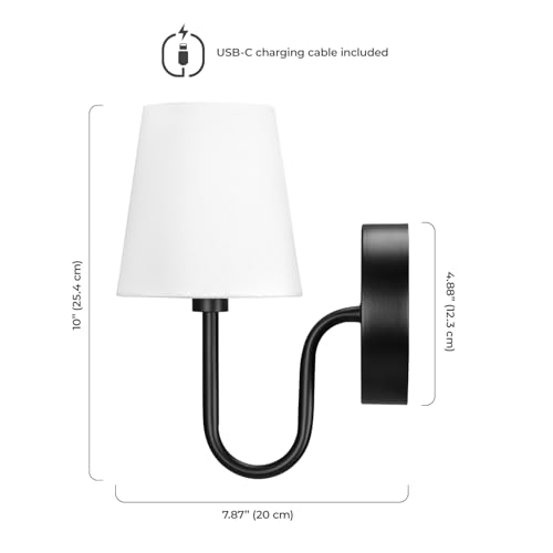 65000132 Rechargeable Battery Wall Sconce