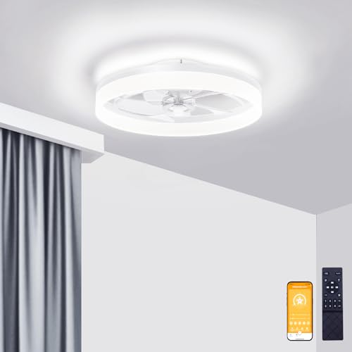 Low Profile Ceiling Fans with Lights and Remote