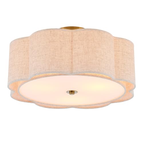 18" Large Semi Flush Mount Ceiling Light