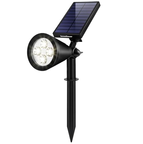 1 Solar Spot Lights Outdoor for Flag Pole Garden Yard