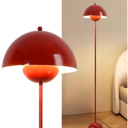 Mid Century Modern Metal Bud Floor Lamp for Home and Office