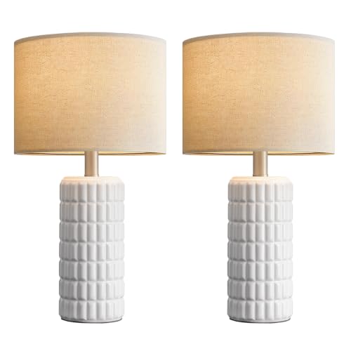 23" Ceramic Table Lamps Set of 2 (2 Count)