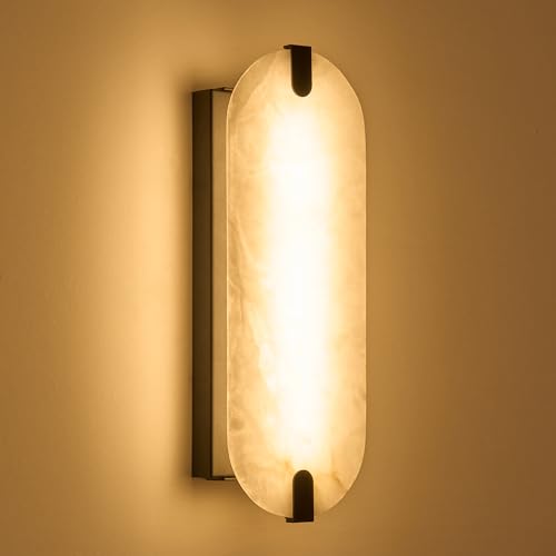 14.2 inch Alabaster Wall Sconces