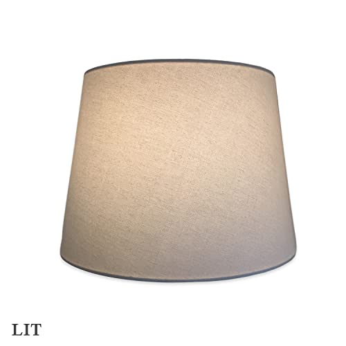 Tapered Shallow Drum Hardback Shade