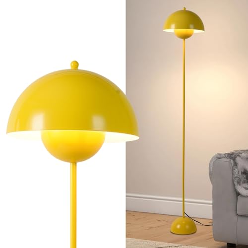 Mid Century Modern Metal Bud Floor Lamp for Home and Office