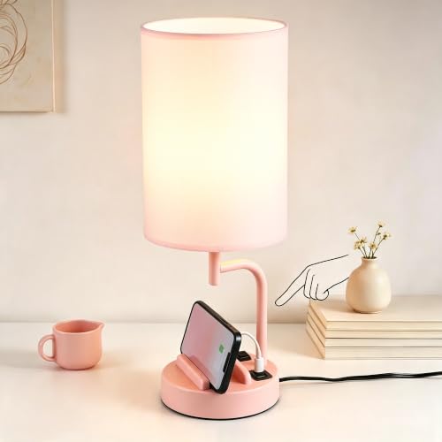 Touch Control USB Table Lamp with USB C