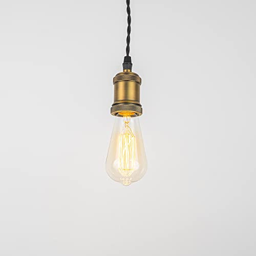 Set of Six Brown Bronze E26