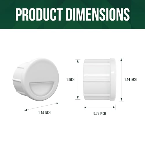 12 Pack Recessed Low Voltage Mini Size LED Step Riser Light (12 Count)