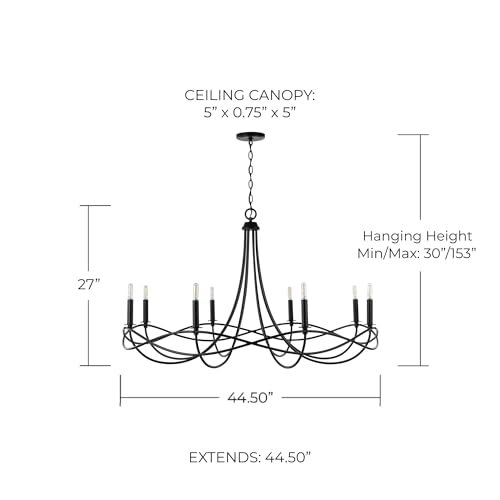 Capital Lighting 431681MB Sonnet Transitional Chandelier
